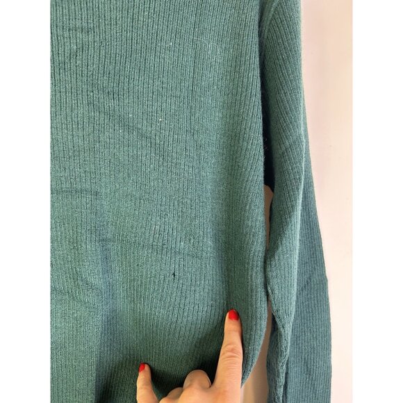 Vintage 90s Lauren Ralph Lauren Monogram Turtleneck Shirt Preppy - Picture 4 of 9